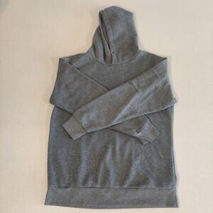 SIIMHWRSS Hoodie Mens Large Gray Sweatshirt Long Sleeve Pocket